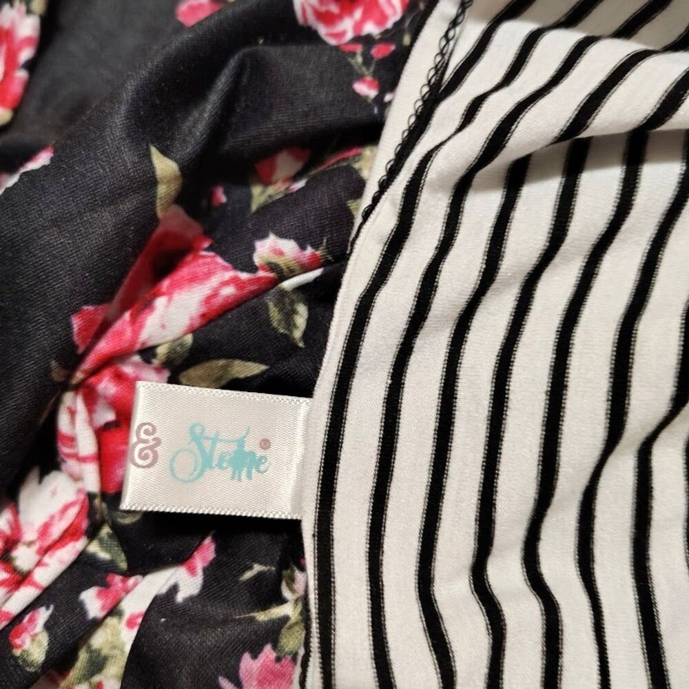 4 Shirley & Stone Long Summer Dresses S Floral Sleeveless Stripe - Picture 10 of 10
